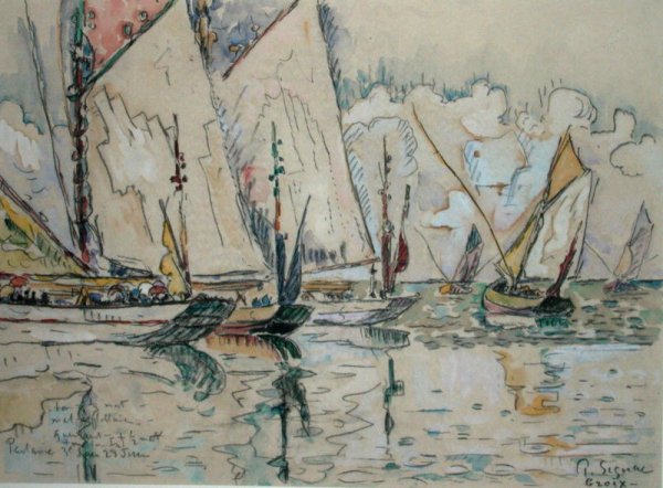 Departure of Three-Masted Boats at Croix-de-Vie