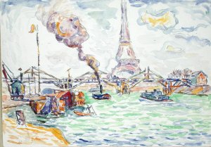 Paris - River Scene