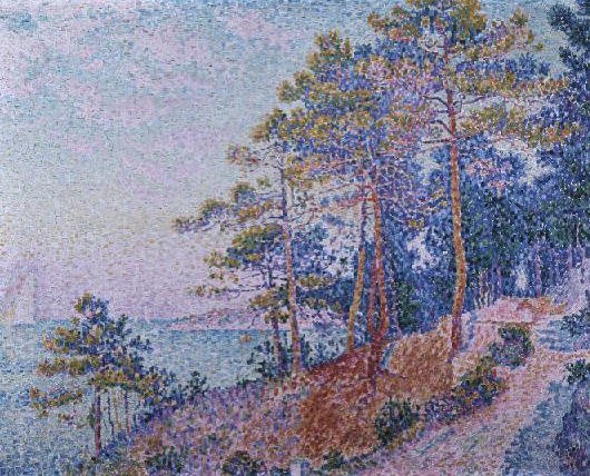 St. Tropez, the Custom's Path, 1905