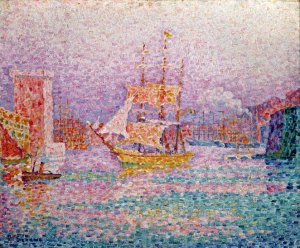 The Port at La Rochelle, 1921