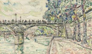 Le Pont des Arts et Notre Dame