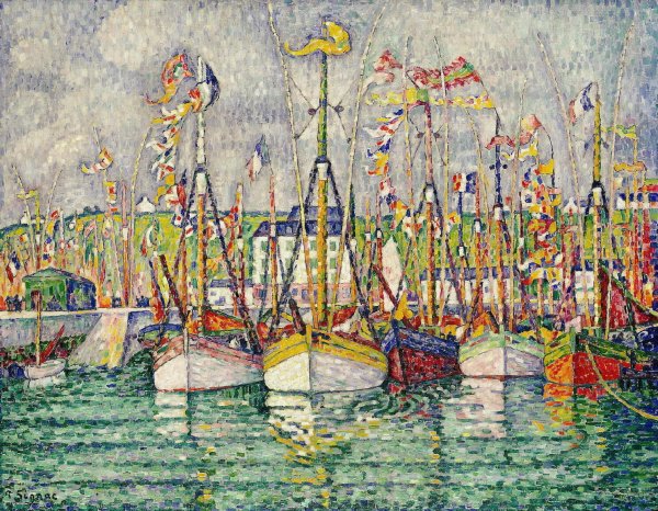 Blessing of the Tuna Fleet at Groix 1923