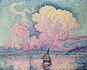 Antibes, the Pink Cloud, 1916