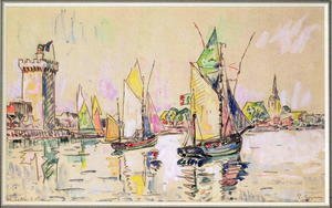 Paul Signac - Sailing Boats at Les Sables-d'Olonne