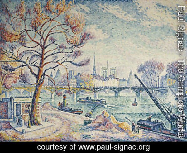 Paul Signac - Pont des Arts (Paris)